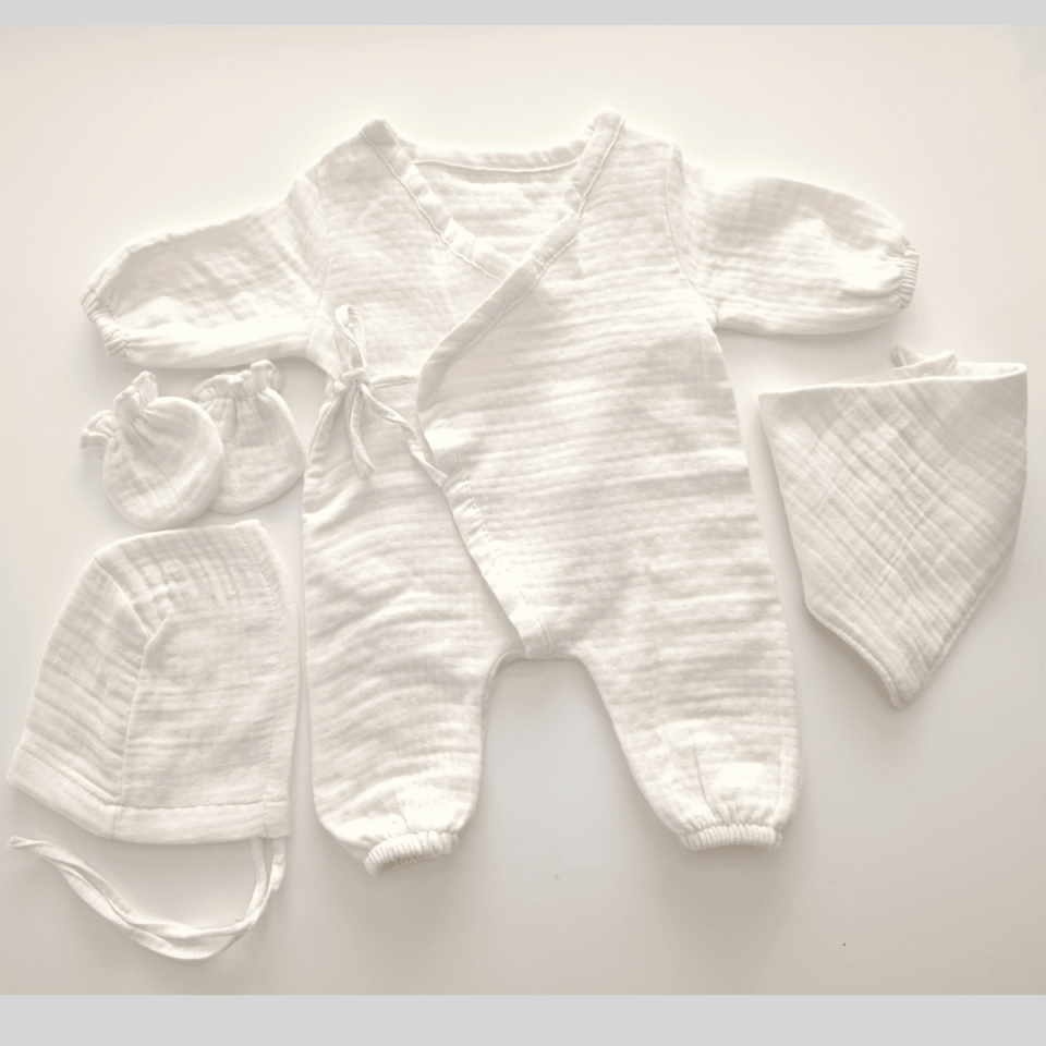 Muslin Newborn Baby Set (0-3 Months)