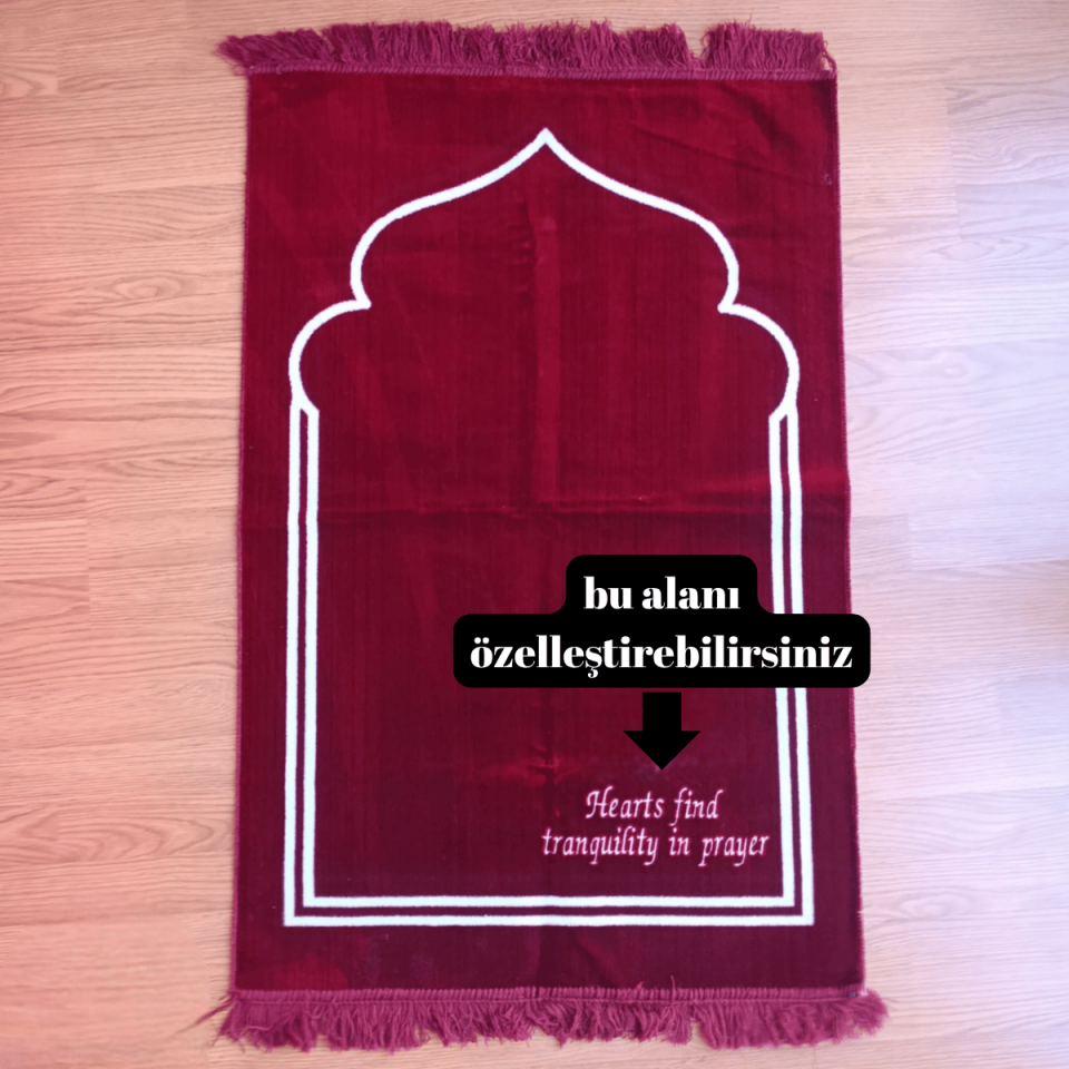 Personalized Named Prayer Rug