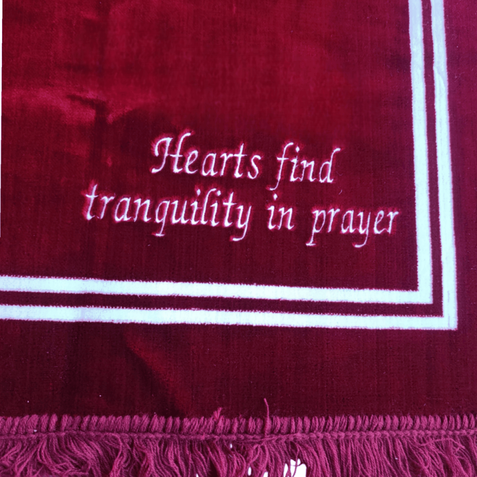 Personalized Named Prayer Rug