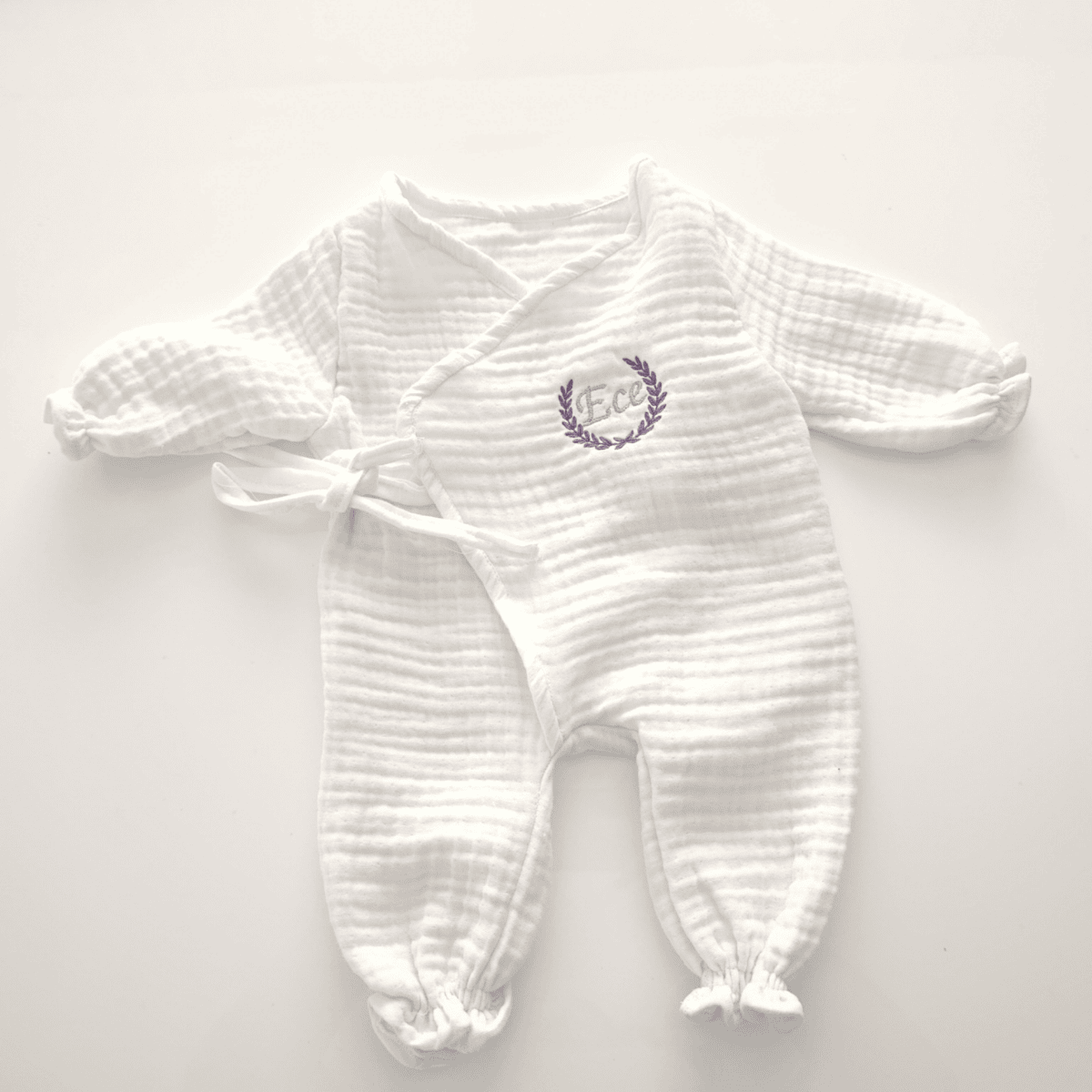 Newborn Set of 4 with Name Written