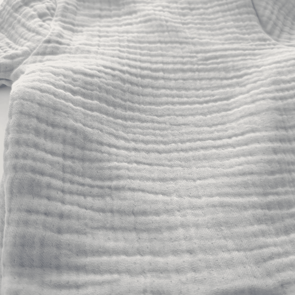 Blue Muslin 4-Piece Newborn Set
